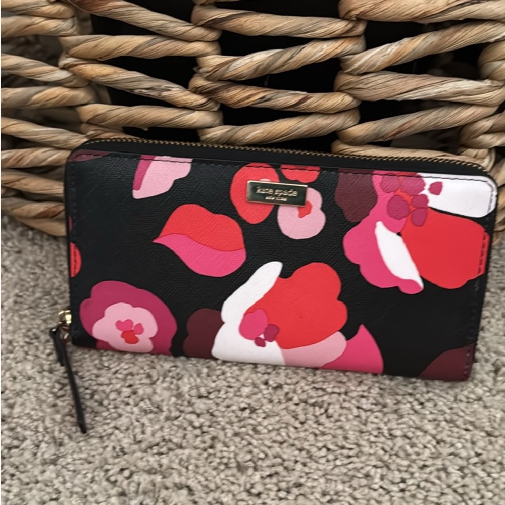 Kate Spade Multicolor Floral Clutch